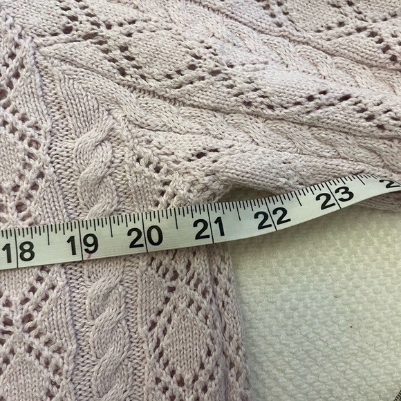 O’Neil soft pink sweater size large - Picture 4 of 5